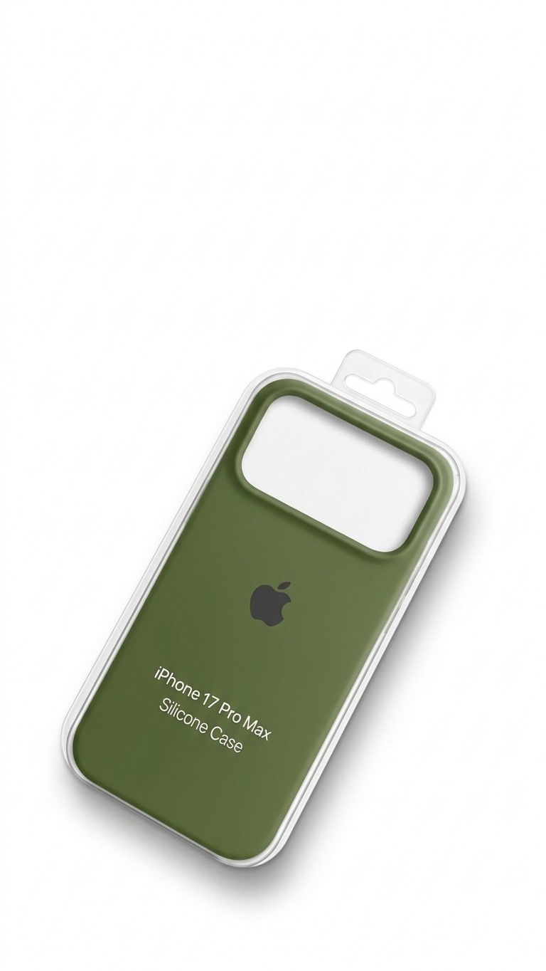 Funda de Silicona Tipo Original para iPhone 17 Pro Max | Protección Premium Antigolpes